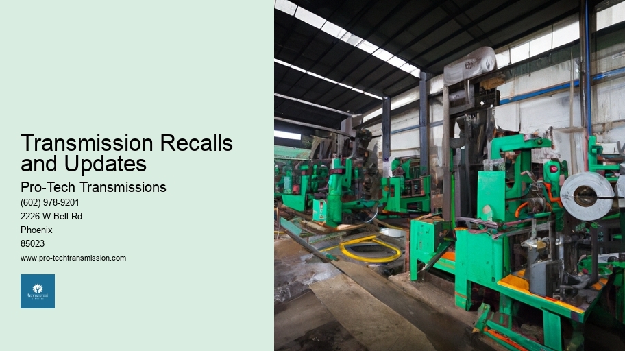 Transmission Recalls and Updates